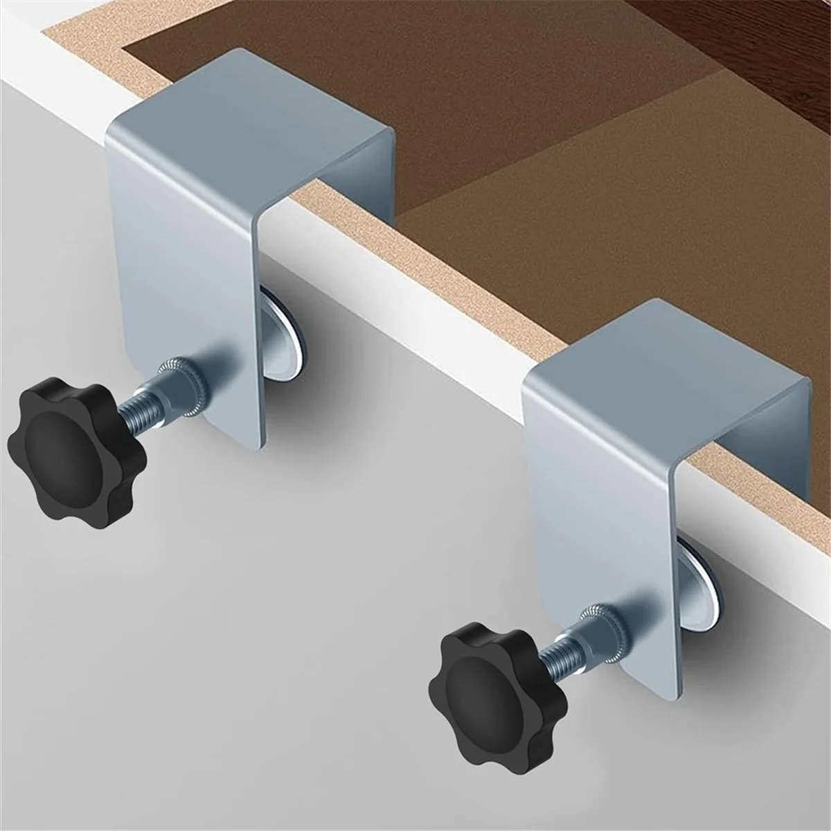 Cabinet Clamps,Installation Clamp Zinc Drawer Fixing Clip,Adjustable Cabinet Hardware Jig for Carpenter Cabinets Frame B