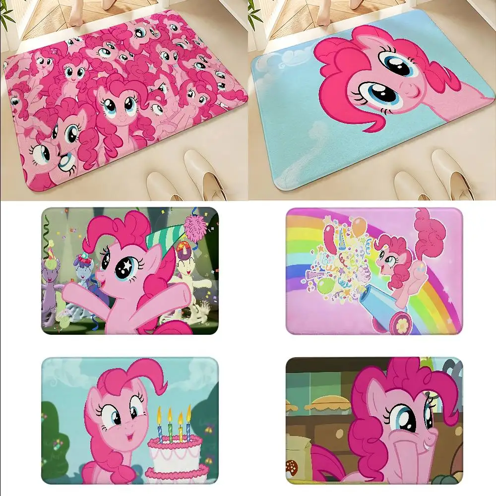 P-Pinkies Pies Floor Mats Home Laundry Rug Carpet For Living Room Decor Lounge Area Anti-slip Foot Mat Entrance Doormat