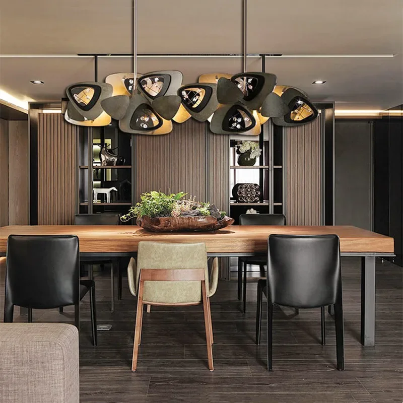 الحديثة شخصية مطعم الفاخرة قلادة ضوء غرفة المعيشة غرفة نوم المطبخ جزيرة مصمم الديكور الفني مصابيح متدلية