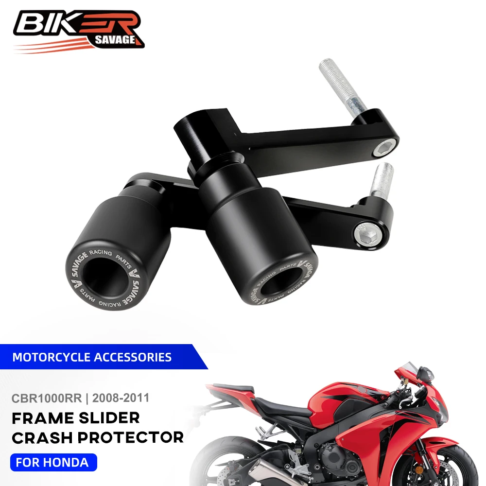 2011 CBR1000RR Frame Slider Crash Protector For Honda CBR1000RR 2010 2009 2008 Motorcycle Engine Crash Pad Cafe Racer Protection