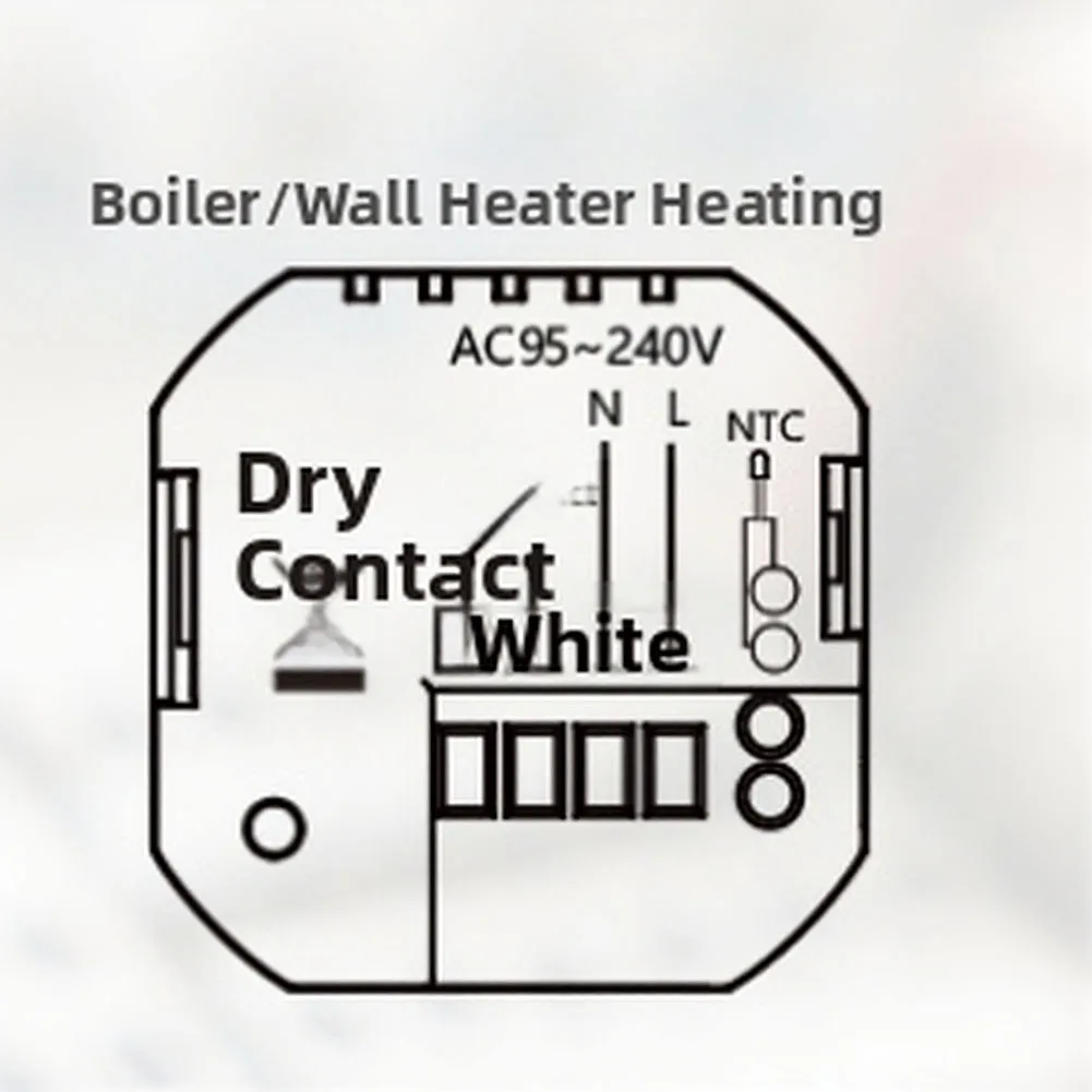 

Умный термостат для котла 16А с поддержкой Wi-Fi для регулировки температуры в сауне и подогрева пола