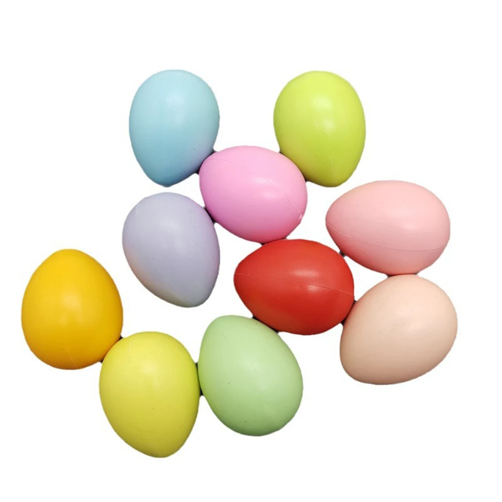 

Simulate Fake Egg Tabletop Decor Craft Easter DIY Handmade Adornment Party For Education Musical Learning Teaching Tool