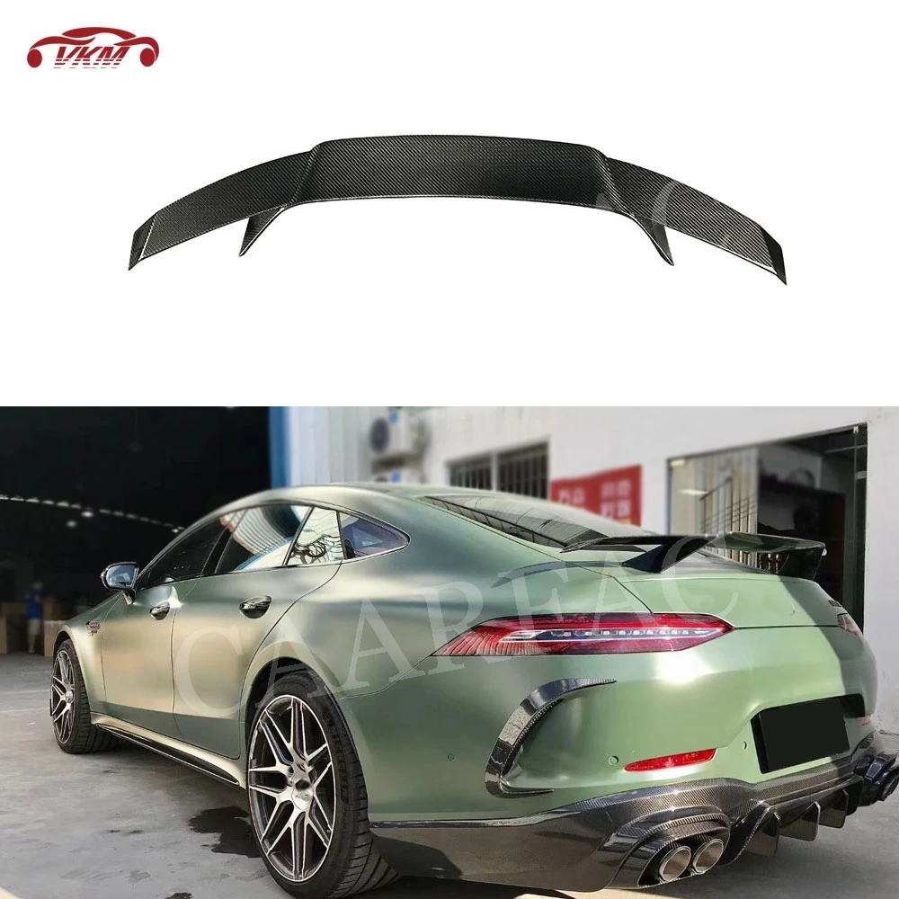 

Dry Carbon Fiber / FRP Rear Boot GT Spoiler Racing Wings For Mercedes Benz AMG GT50 GT53 GT43 2019-2023 Car Styling