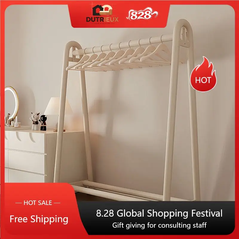 Modern Nordic Clothes Rack Minimalist Design Hanger Bedroom Clothes Rack Living Room Corner Colgadores De Ropa Furniture Home