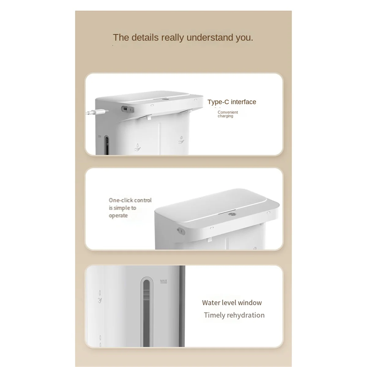 

GET! Automatic Soap Dispenser,Touchless Automatic Soap Dispenser, Double, Bubble, Liquid, 300ml X 2, for Various Lotion Types