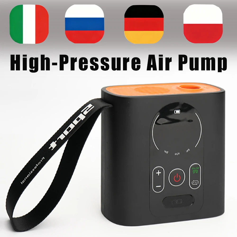 DIY High Pressure Inflator Pump, Portable Electric Emergency Pump For Outdoor Car Mounted Automobile Tires