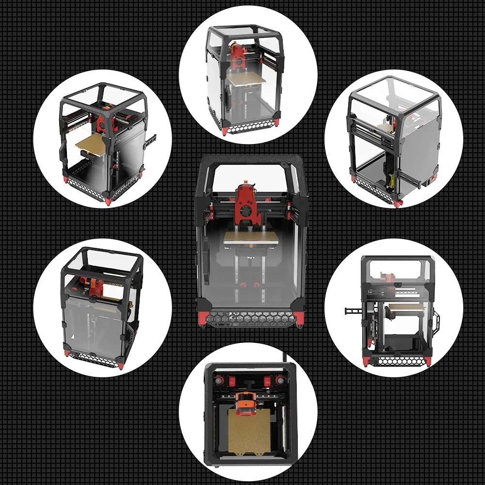 Wholesale Price V0.1 V1.2 Corexy 3D Printer Kit with Enclosed Panels Without