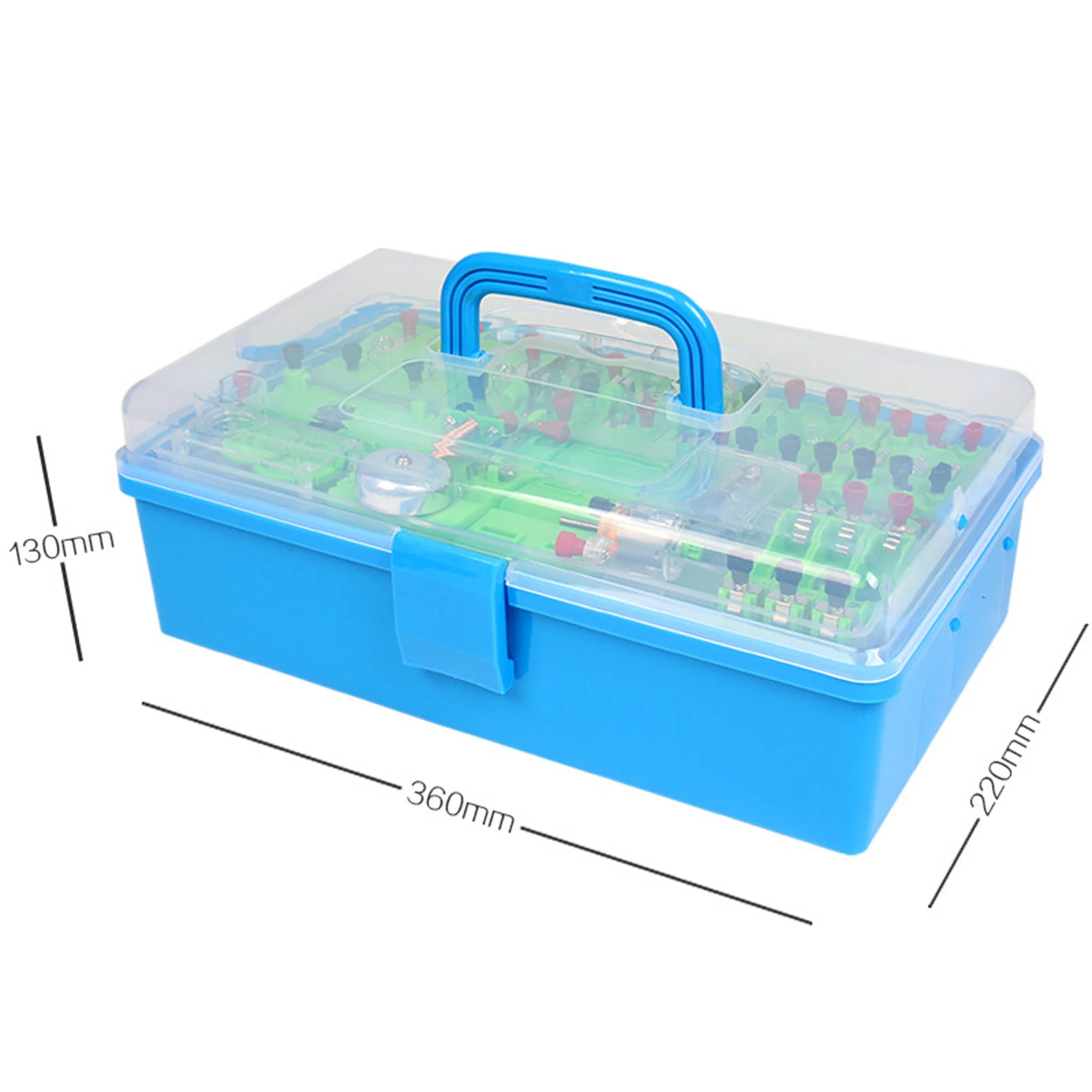 Physics Labs Circuit Learning Kit Basic Electricity Discovery Principles Kit for School Teacher Student Science Study Parallel