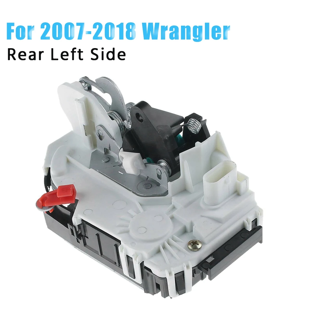 For 2007-2018 Jeep Wrangler Left Driver Side Rear Door Power Lock Latch Actuator Motor Assembly