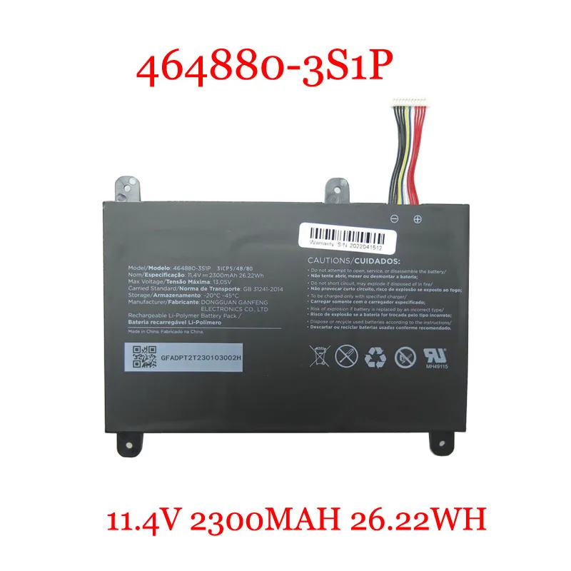 Laptop Battery For POSITIVO 464880-3S1P 11.4V 2300MAH 26.22WH 11PIN 11Lines New