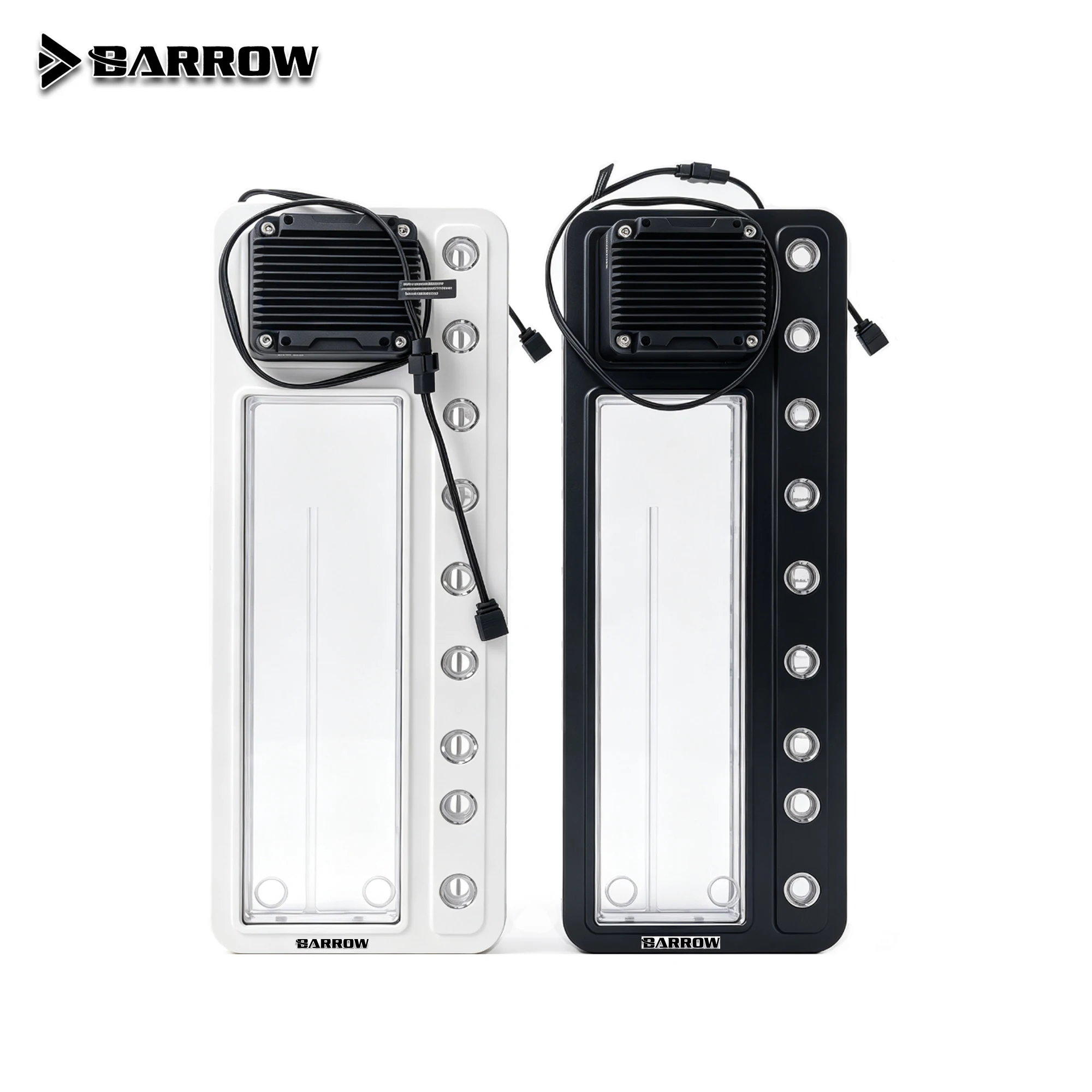 BARROW Acrylic Distro Plate / Board for PC Cooler System Case / Combo DDC Pump Water cooled waterway plate DC17-SDB 360