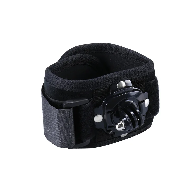Supporto adattatore per montaggio su treppiede con cinturino da polso rotante a 360 gradi con vite per fotocamera Gopro Hero 9 8 7 + 3 xiaomi yi 4K