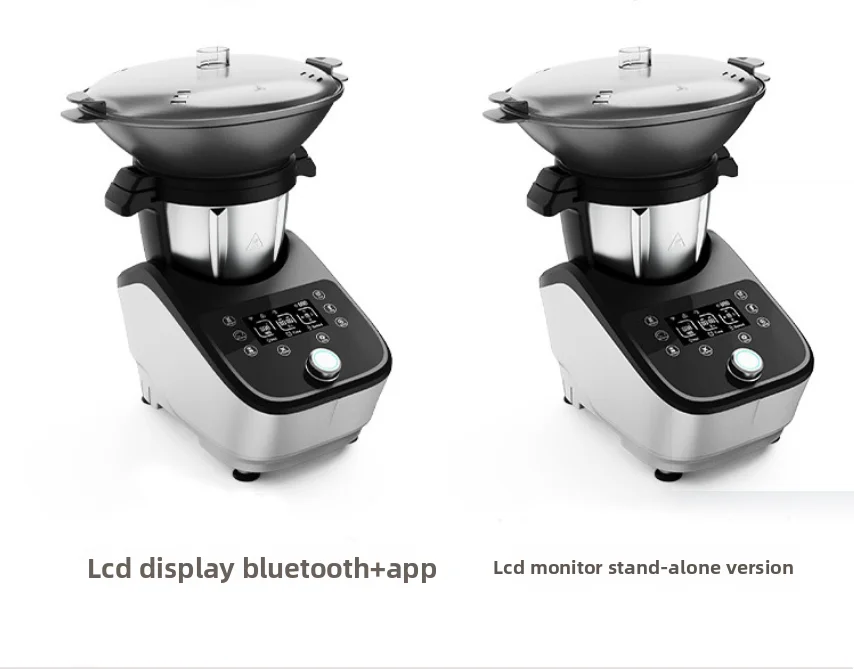 Food Processor For Cooking Baking Dough Mixing Smart Kitchen #Large Capacity Automatic Household Kitchen Robot Multi-Function