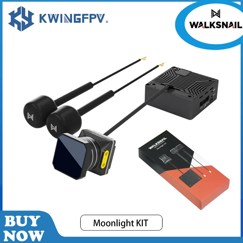 CADDXFPV Walksnail Avatar Moonlight kit 4K HD Camera Built-in EIS Support Gyroflow For RC FPV Freestyle Drone Quadcopter Plane