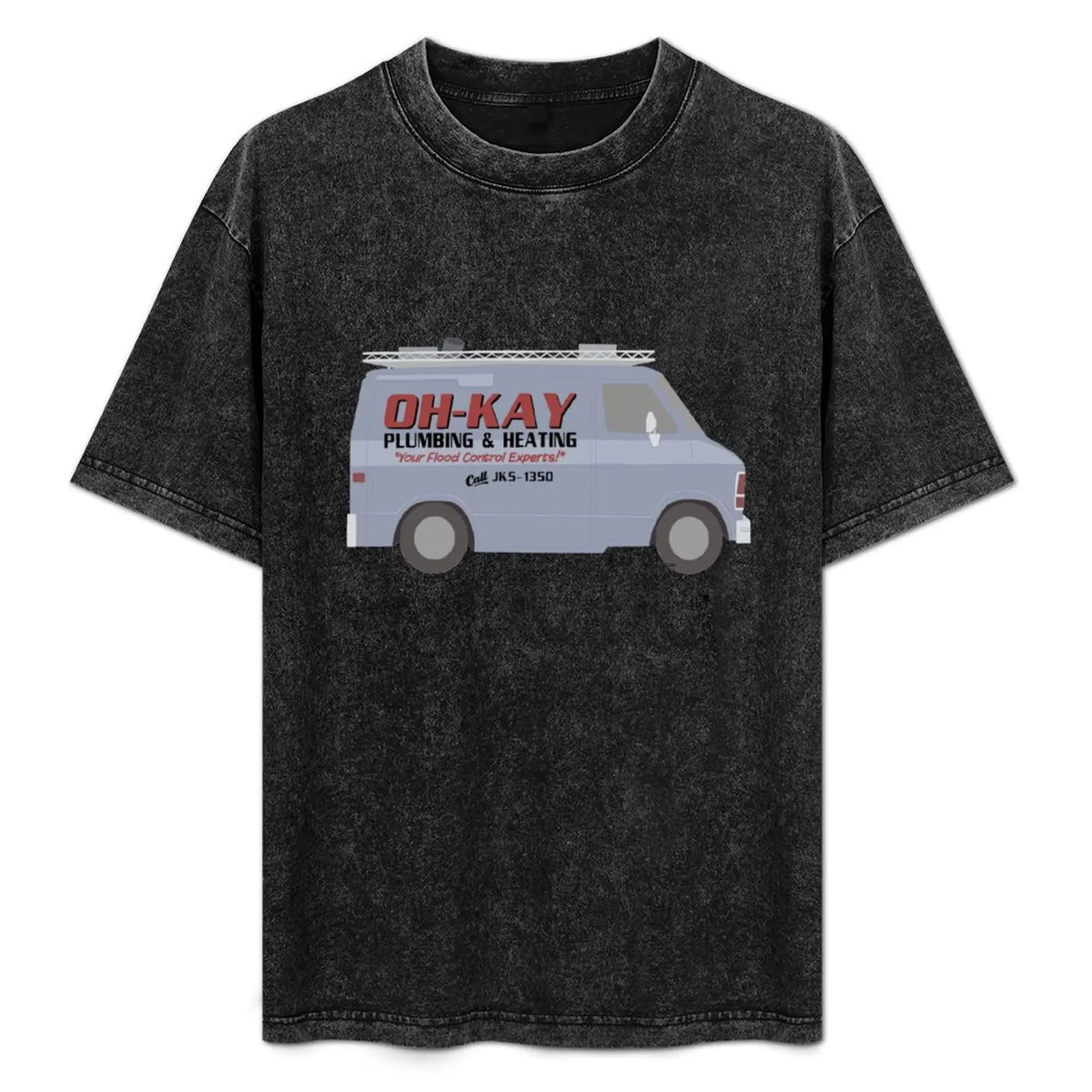 

Oh-Kay plumbing van T-Shirt designer shirts quick drying sports fans anime tshirt funny t shirts men