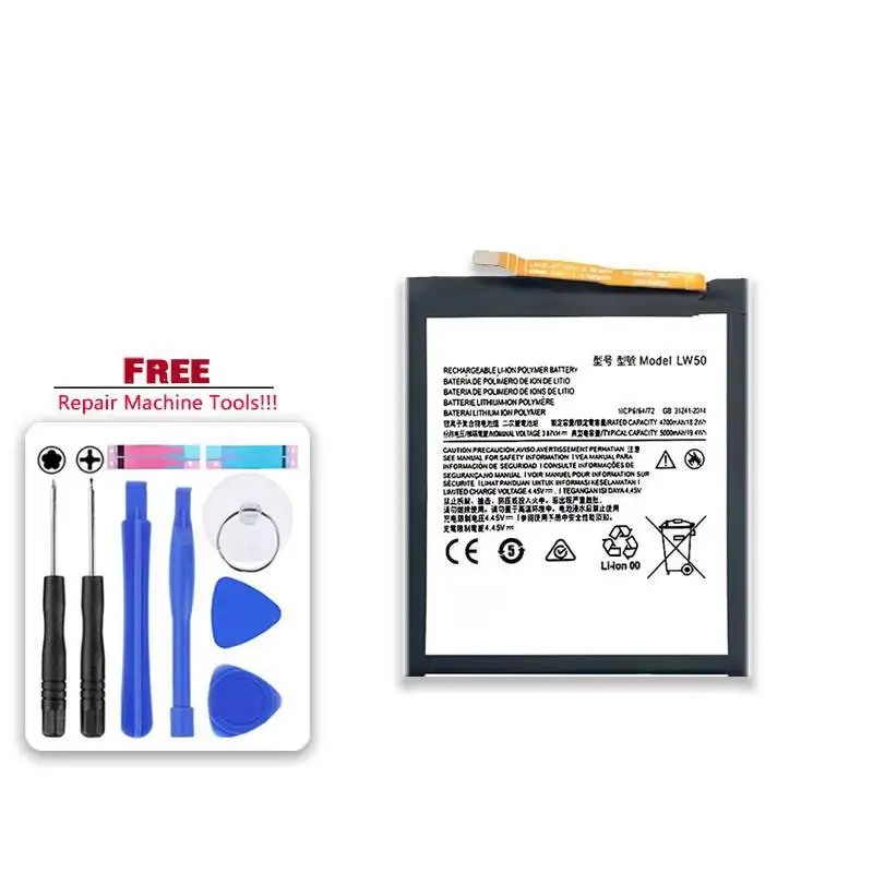 

5000Mah For Motorola Moto Edge Plus Mobile Phone Battery Long-Lasting Stable LW50