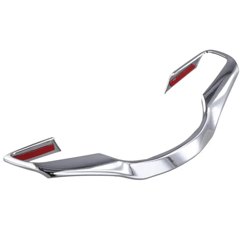 

Аксессуары для автомобилей Jaguar F-TYPE 2013-2023: серебристая накладка на рамку руля, декоративная наклейка - A67F