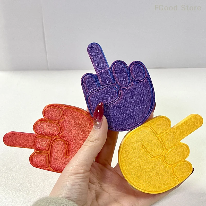 Middle Finger Gift 3D Printed Pop-up Gift Novelty Fun Prank Gift Desk Decor Home Decor Used For Stress And Anxiety Relief Toy