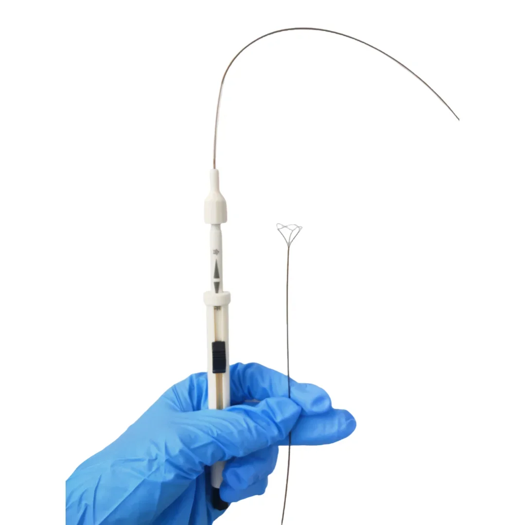 Diamond Type  Instrument 1.7  Fr Disposable Endoscopic Stone Removal Basket for Urology Stone Retrieval