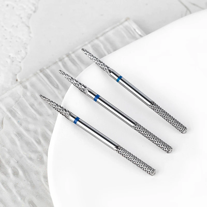 Doppel Köpfe Hartmetall Nagel Bohrer Bits Elektrische Nägel Design Werkzeuge Maniküre Maschine Pediküre Dateien Zubehör – Detail 8