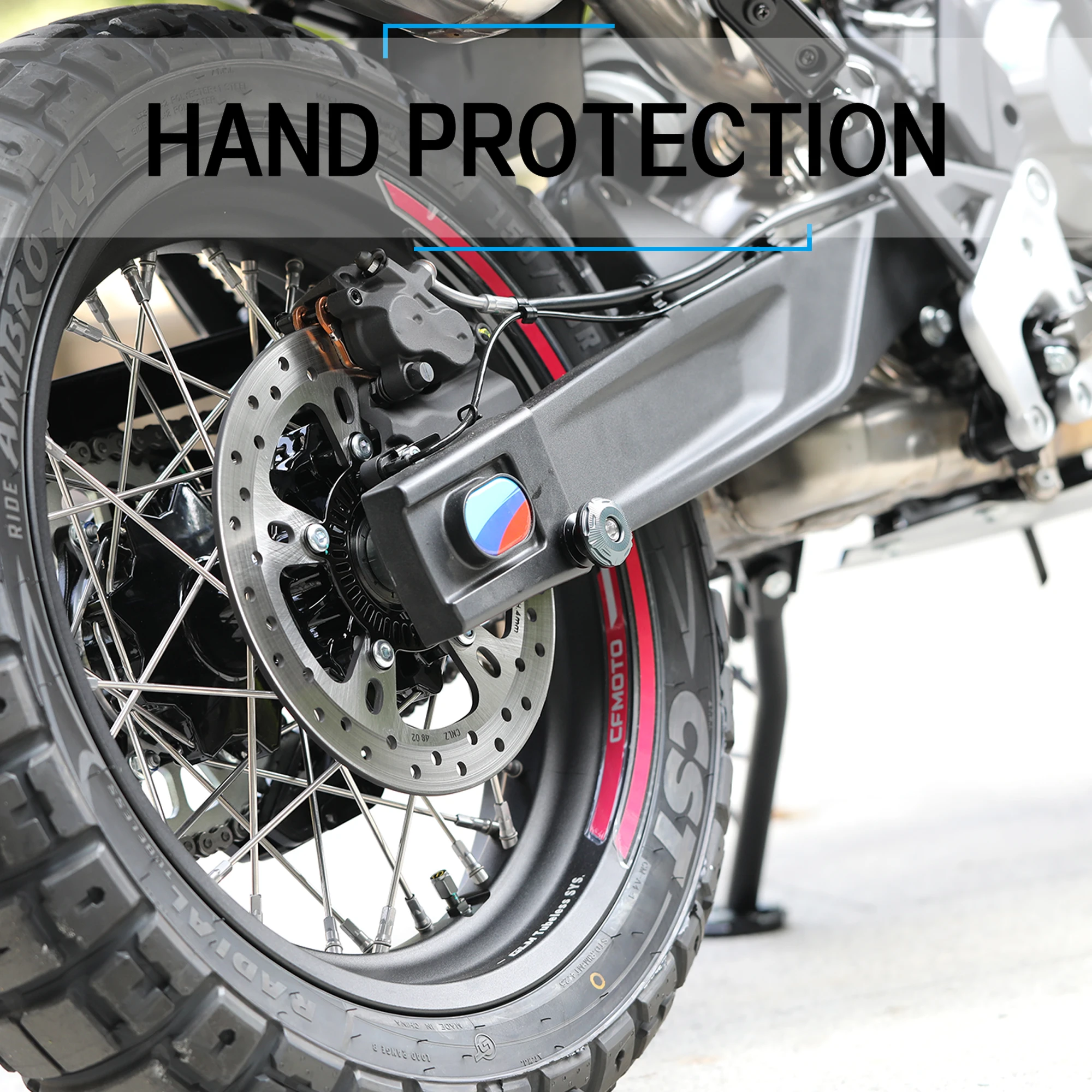 For CFMOTO 800 MT-X CF 800MTX CF800NK CF 800 NK Motorcycle 800 MTX rear flat fork protection cover decorative panel