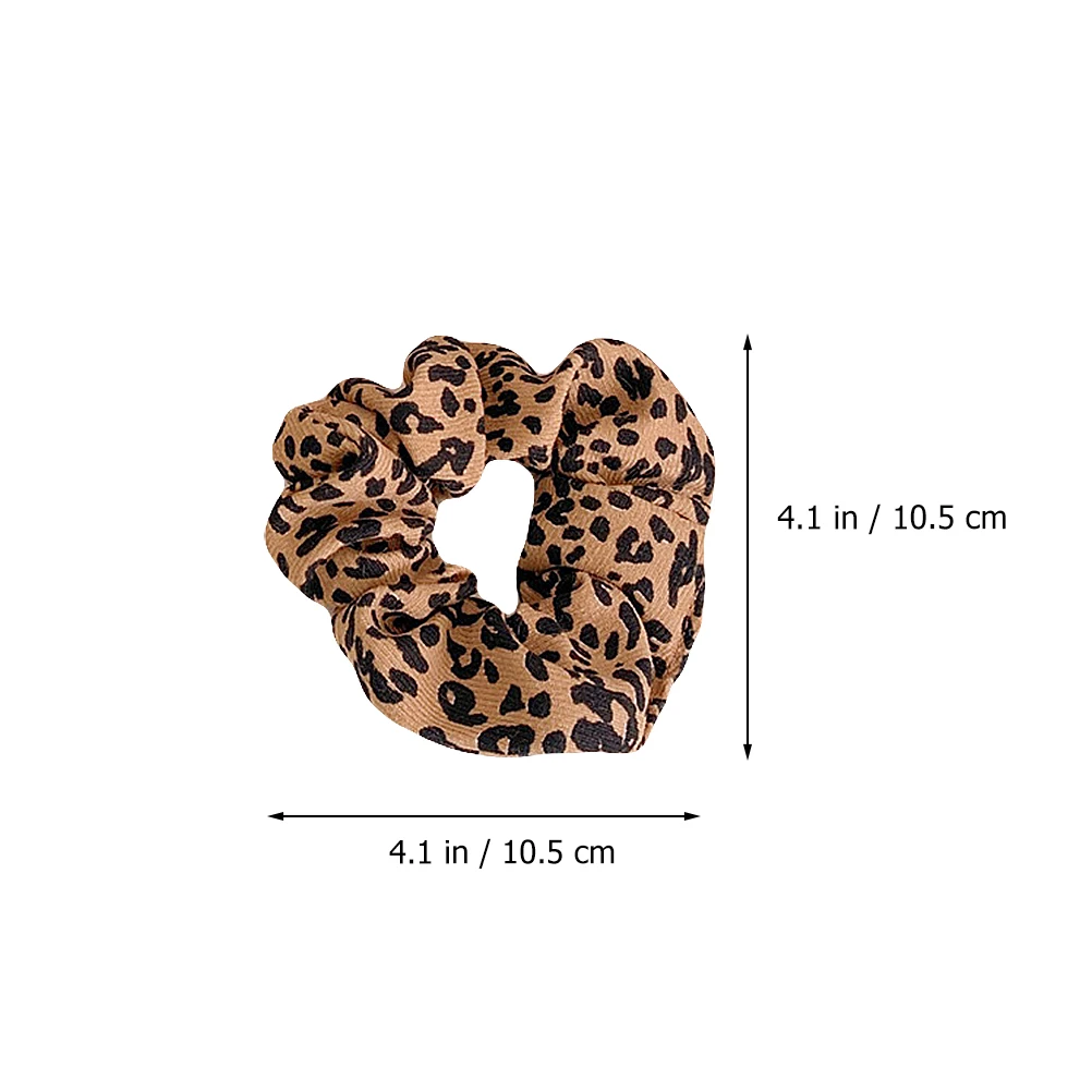 

6pcs Retro Floral Head Flower Hair Ties Vintage Knit Elastic Ponytail Holder Scrunchies Bobbles Hair Accessories