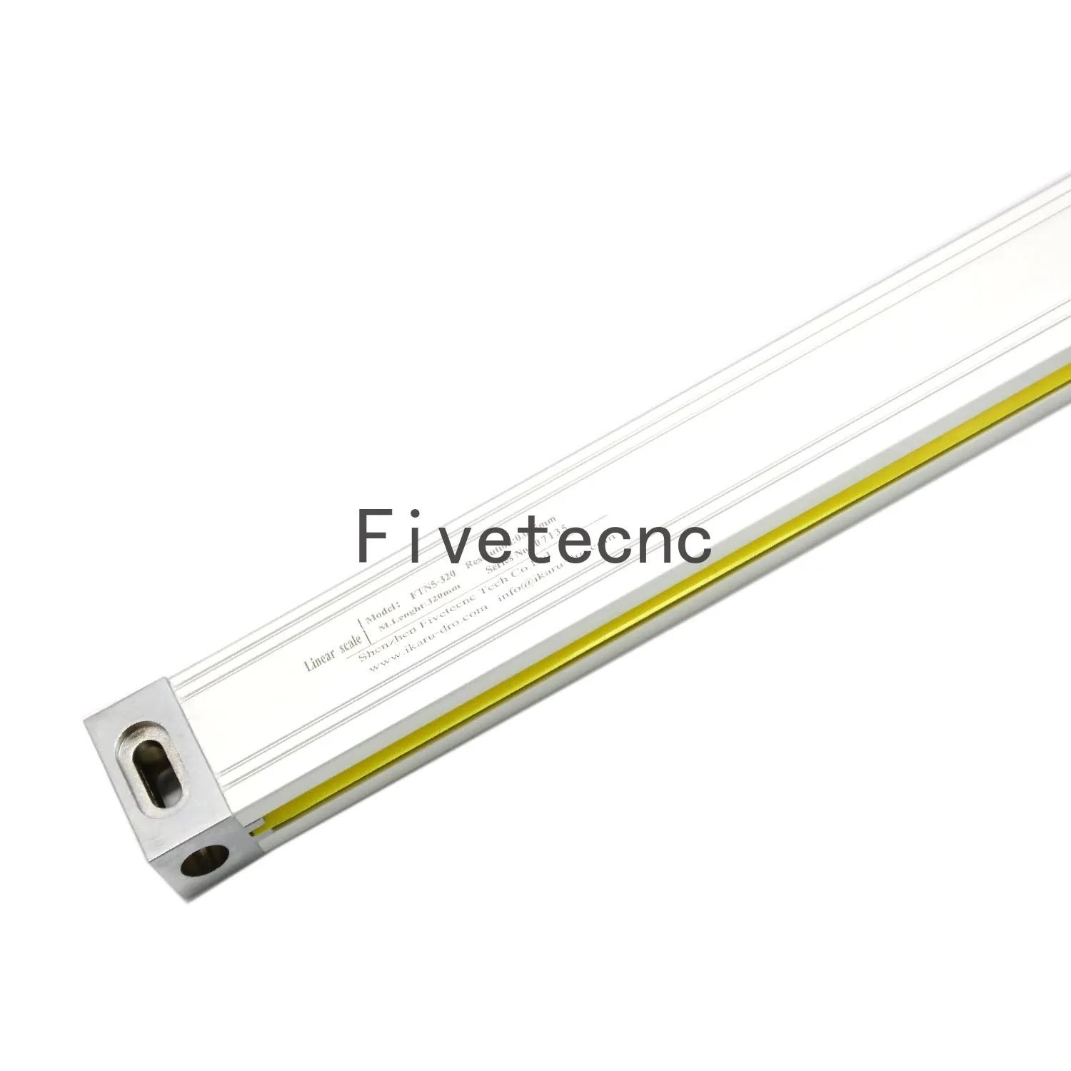 Imagem -04 - Fivetecnc Mícrons Linear Escala 1100 1200 1300 1400 1500 mm Codificador Linear Apto para Digital Readout Dro Display