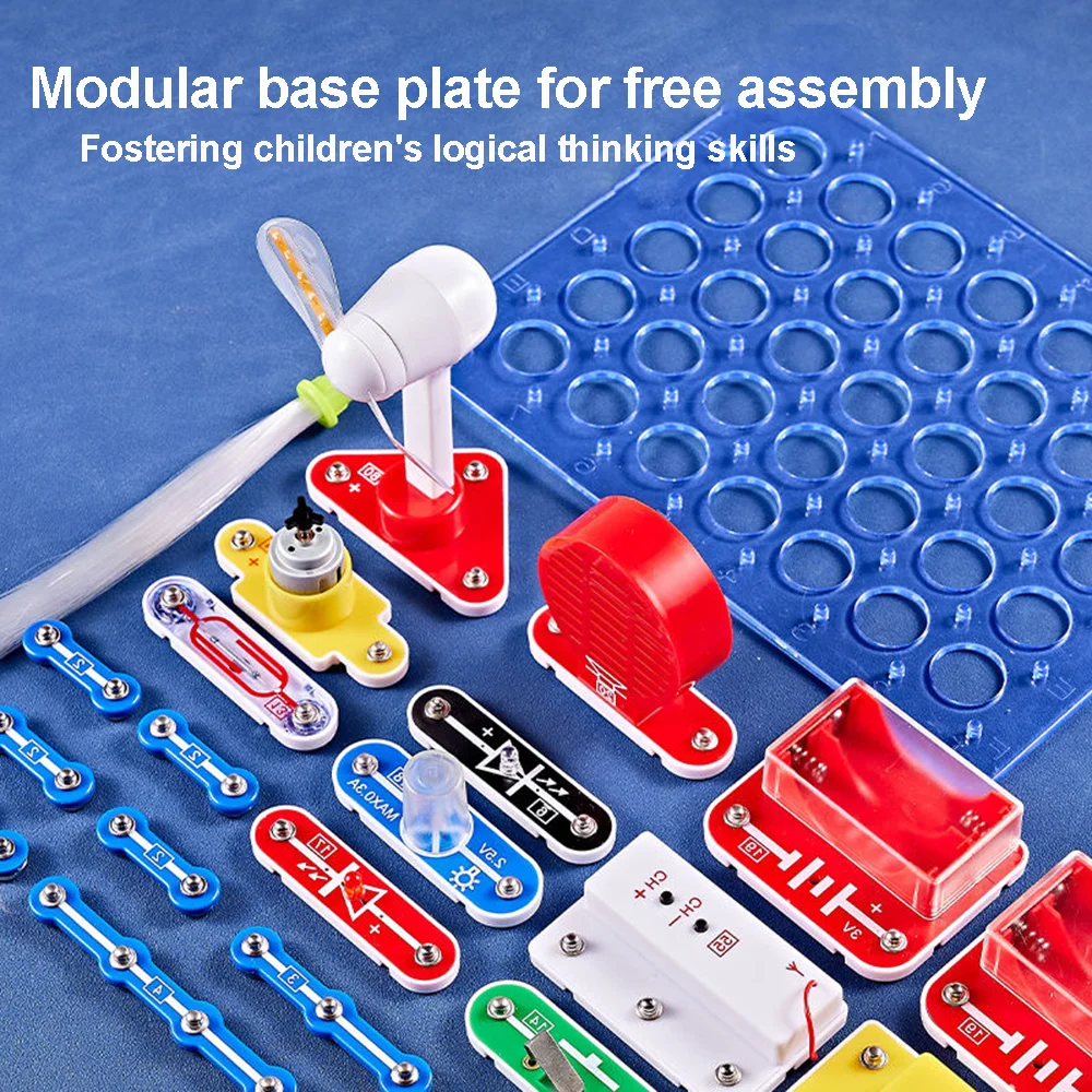 2025 STEM Science Experiments Kits Circuits Electronic For Kids Circuito Electrico niños For Children Toys Science Kits New