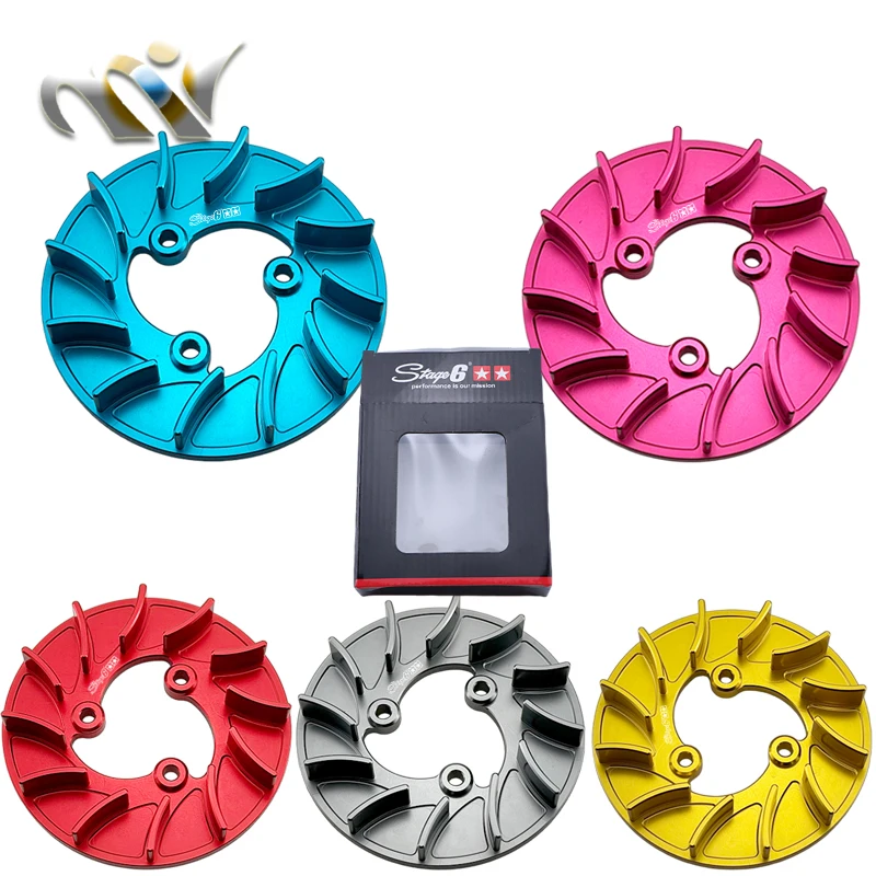 Stage6 For Yamaha JOG50 3KJ 3YK 3YJ ZR EVO SA-16 JOG90 3WF BWS100 4DM Motorcycle Racing Parts Generator Cooling Fan Comp