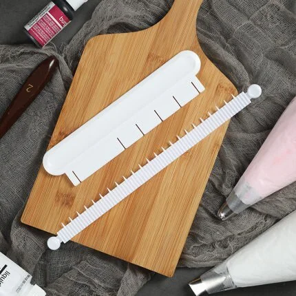 Cake Gebogen Bloemschikken Hulp Fondant Randmarkering Crème Decoreren DIY Bakvormen Servies Keukengereedschap