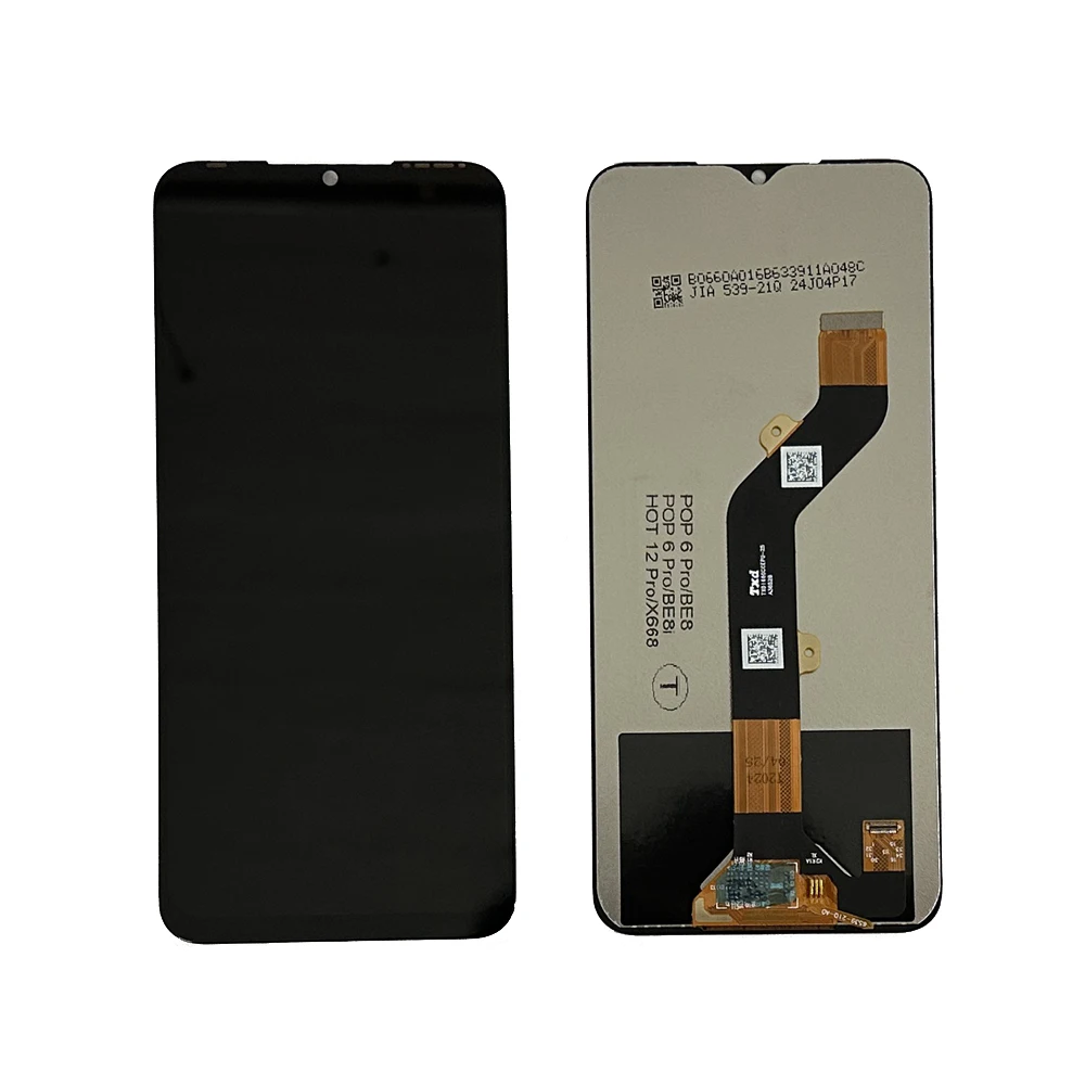 Original Tested For Infinix Hot 12 Pro X668C LCD Display Touch Screen Digitizer Assembly For Infinix Hot12pro Hot12 PRO X668 lcd