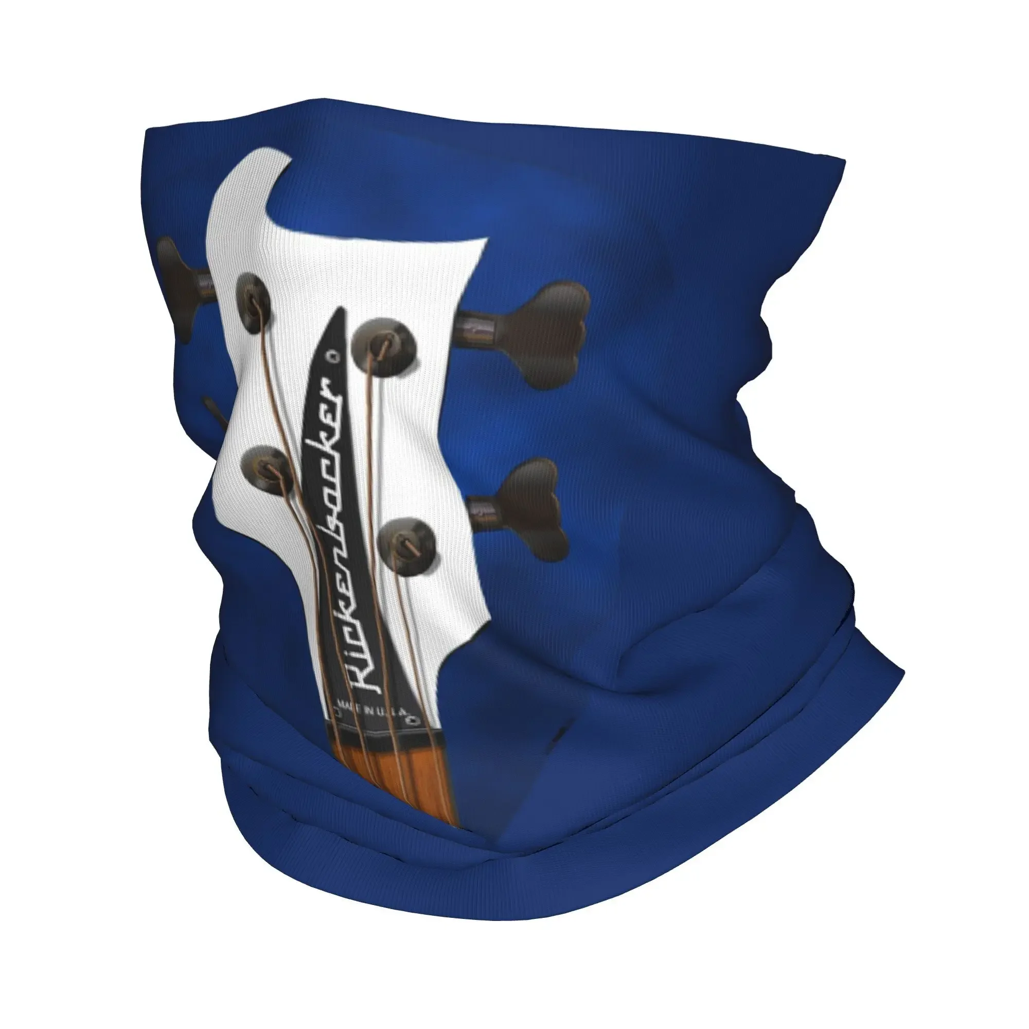 

GUITAR HEADSTOCK PICK ART - RICKENBACKER 4003, БЕЛАЯ Бандана с басой, накидка на шею, шарф, универсальный велосипедный шарф, походный, рыбалка