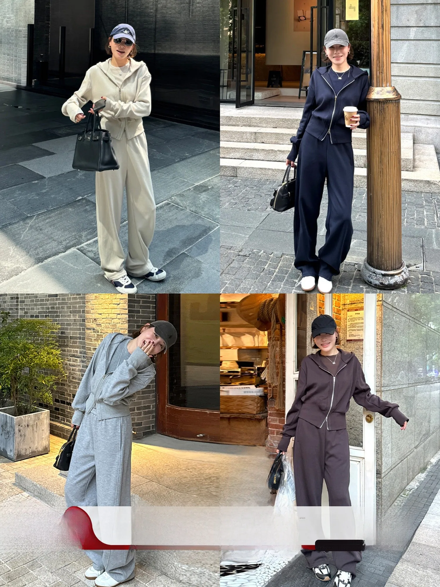 

Комплект: свободная женская толстовка и брюки в корейском стиле, повседневный спортивный костюм Yangle, новинка осени 2025, уличная одежда из хлопка и полиэстера