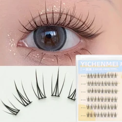 Self Adhesive Eyelashes Cluster Lashes Extensions Glue-free Individual Lashes Soft Segmented Natural Mink Manga Eyelashes Makeup