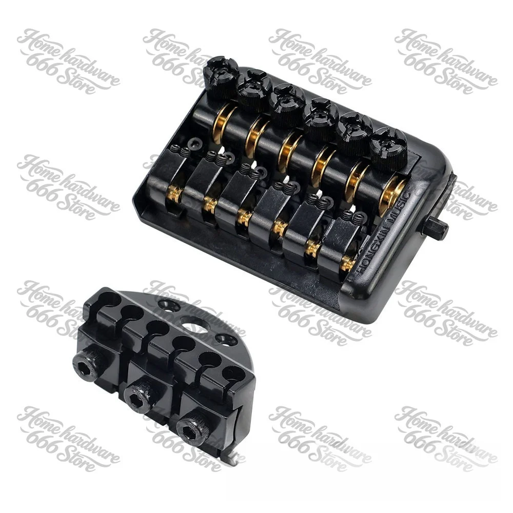 Fixed Headless Electric Guitar Ball String Code Bridge, Independent Fine-tuning, Full Set of Musical Instrument Modification