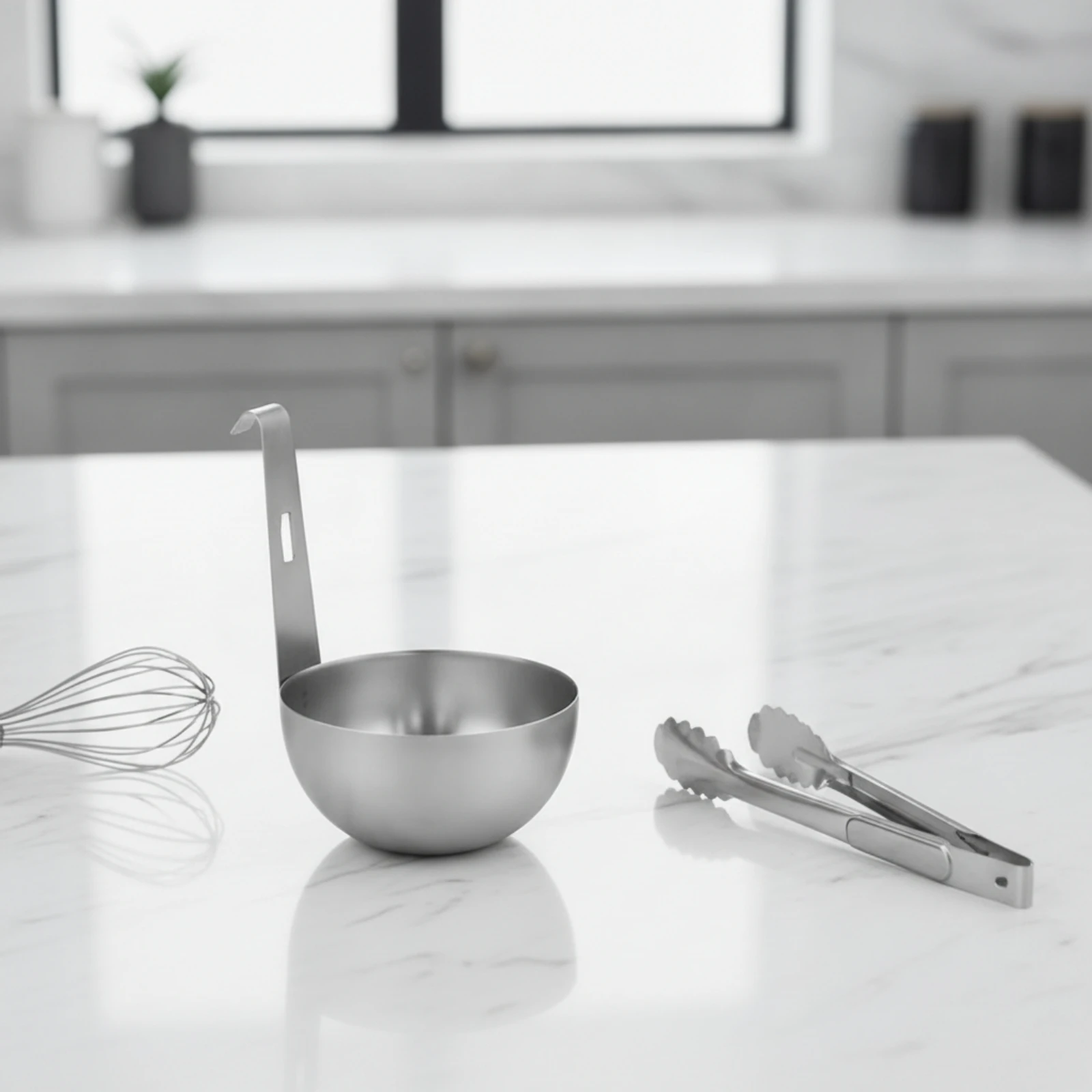 Egg Poaching Cup with Hanging Hook Easy to Clean Stainless-Steel Egg Poaching Cup Cookware Versatile for Home Cooking, Breakfast