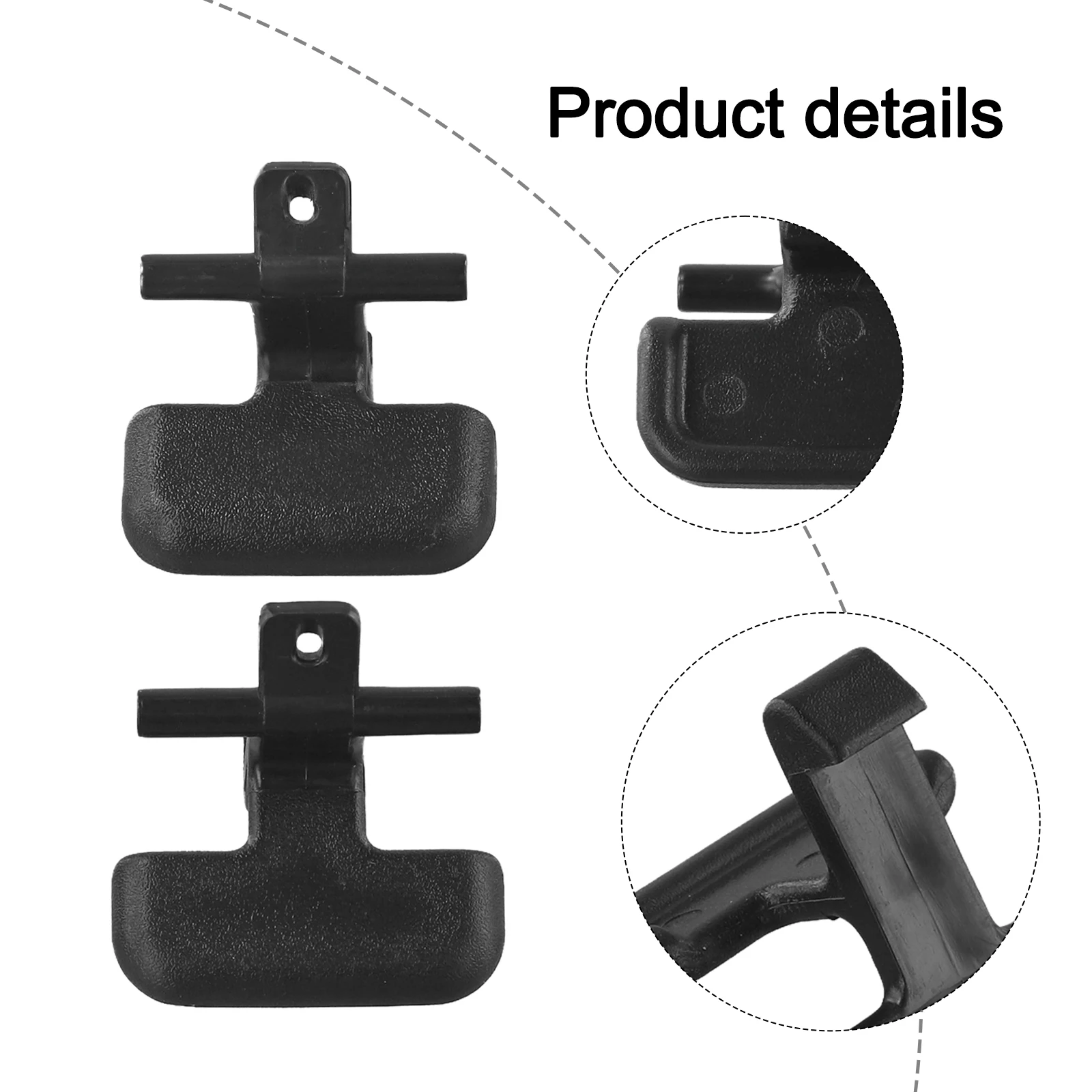 

Auto Accessories Car Armrest Clip High Universality Compatibility Quick Installation Armrest Box Buckle Part Protector ABS