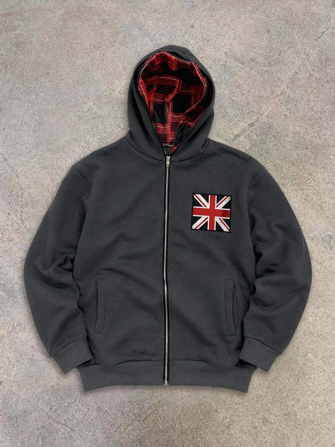 Mens Fashion Zip Up Hoodies - Vintage Harajuku Aesthetics Punk Damesjas met