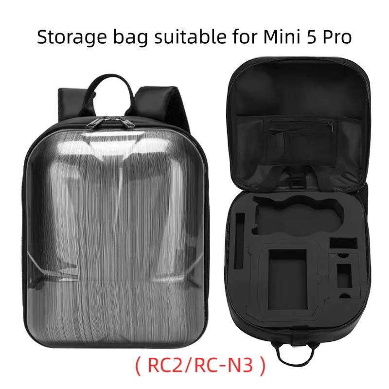 

( RC2/RC-N3 ) Storage Bag for DJI Mini 5 Pro Backpack Mini 5 Pro Travel Carry Case Organizer bag
