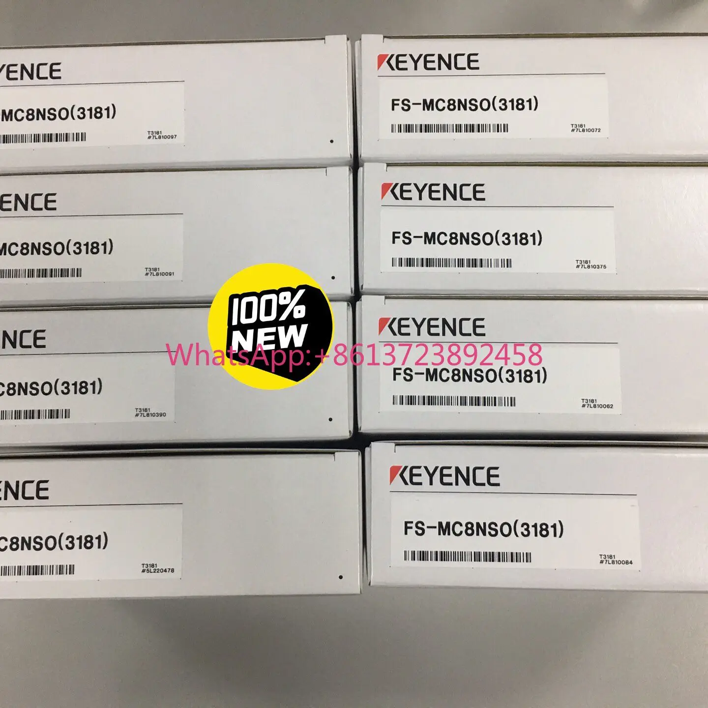 

KEYENCE Amplifier FS-MC8NSO (3181)