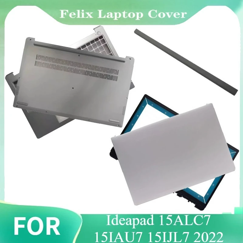

For Ideapad 1 15ALC7 15IAU7 15IJL7 2022 New Laptop LCD Rear Cover/Front Frame/Palm Pad/Bottom Cover/Hinge Cover Silver