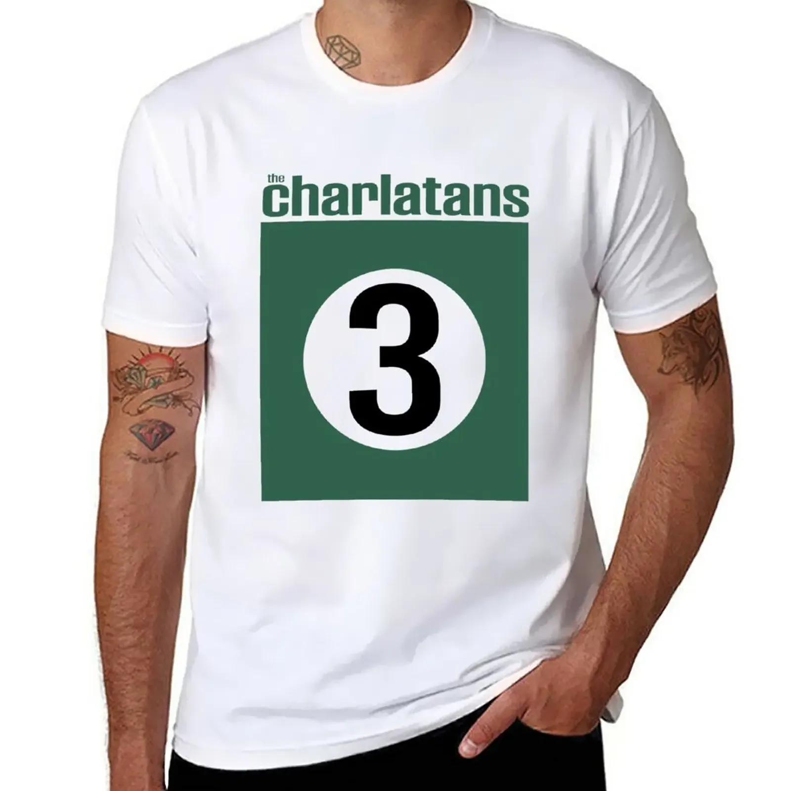 

New Charlatans 3 T-Shirt oversized t shirt Anime t-shirt blanks compression shirt men