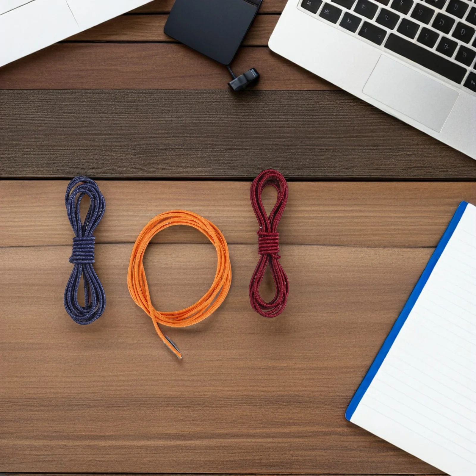 15 قطعة دفتر شريط مرن النايلون بسط حزام ل مذكرات سجل القصاصات ملزمة الملحقات دفتر تحديد حبل #1