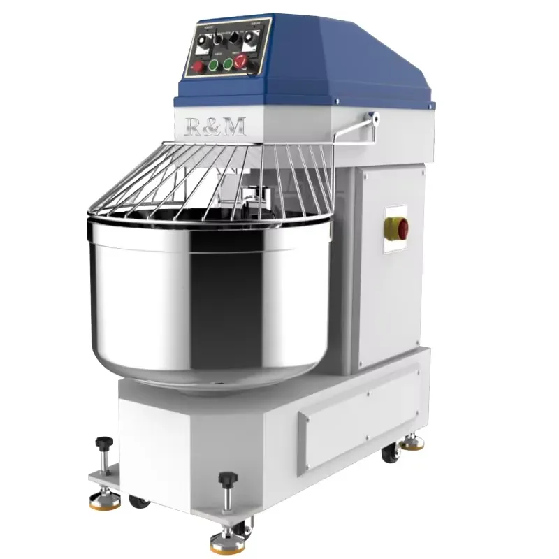 Commercial Spiral Dough Mixer 10 15 25 30 50kg Industrial Flour Kneading Machine for Bakery Pizza Bread Noodle Making