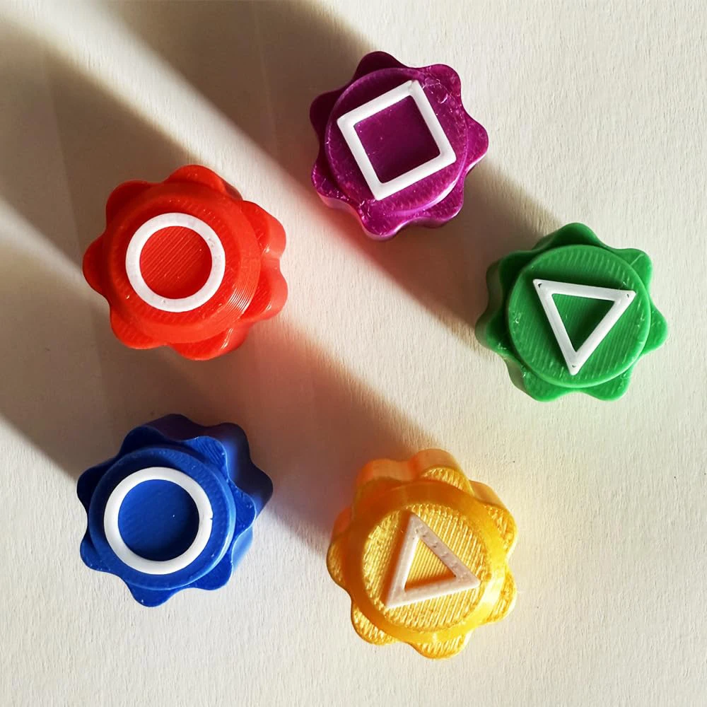 لعبة الرمي الكورية التقليدية Gonggi رمي الحبار Gonggi