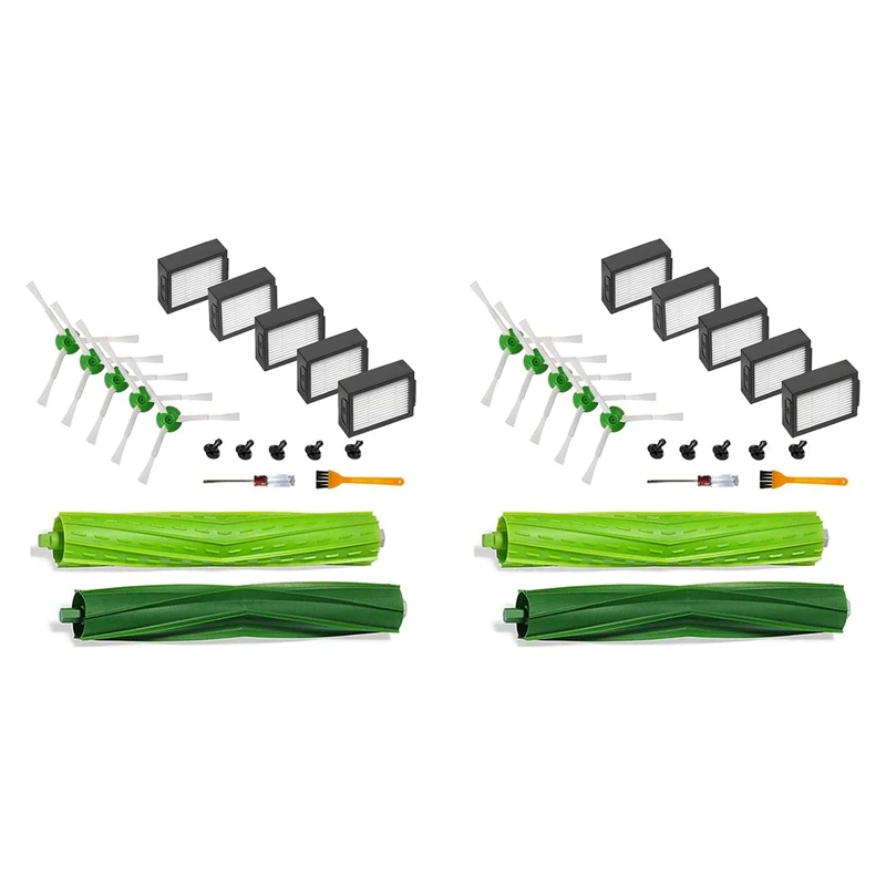 

M14K-2 Set For Irobot Roomba I7 I7+ I8 I8+ I1 I2 I3 I3+ I4 I4+ I6 I6+ E5 E6 E7 J6 J7 J7+/Plus E, I & J Series Filter Brush