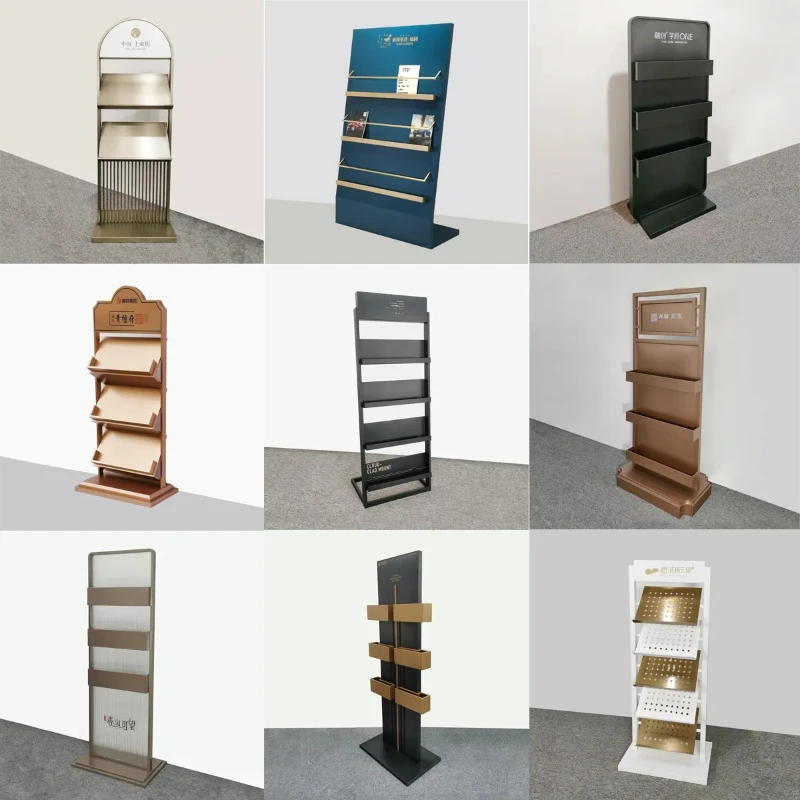 

Новая напольная подставка для журналов и газет из нержавеющей стали