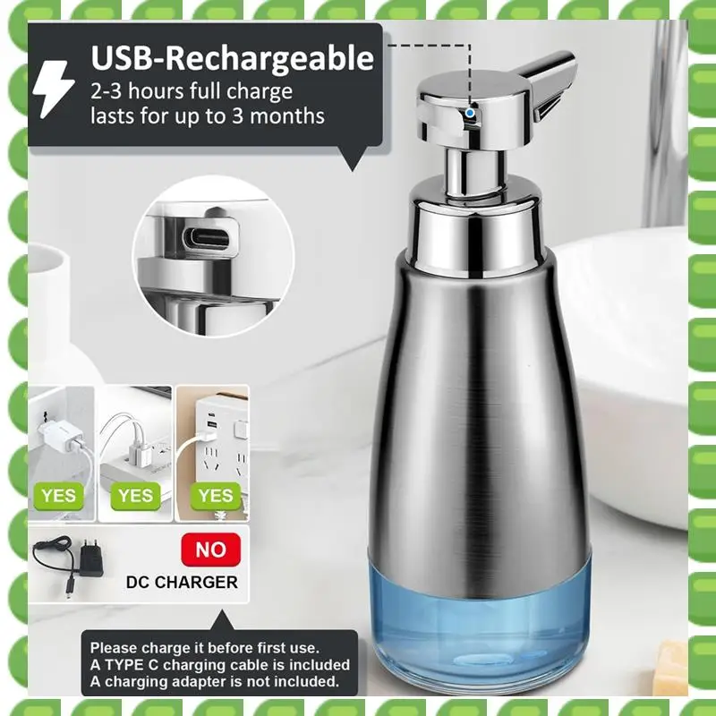 

A04V Auto Soap Dispenser Touchless Simple Human Soap Dispenser Automatic Automatic Soap Dispenser Touchless
