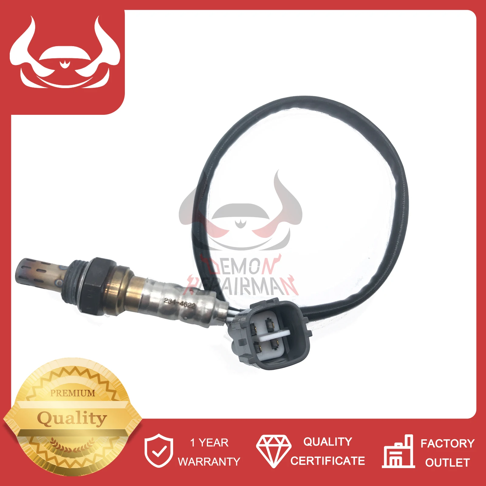

High Quality Oxygen Sensor 234-4622 89465-33180 Compatible With Lexus ES300 ES300h NX200t 3.0L 2.5L 1995-2018