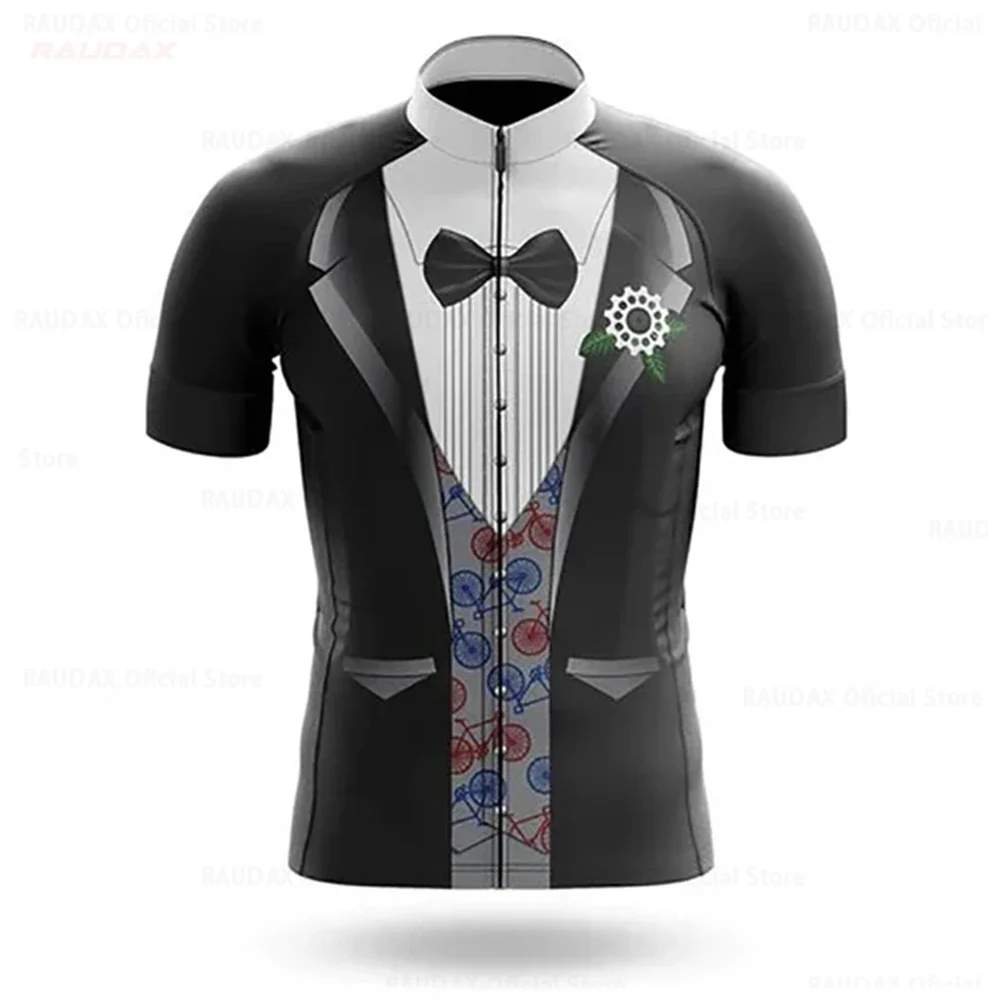 2025 Men's Short Sleeve Jersey Pro Team Shirts Breathable suit Jersey Shorts Suit Summer  Set view 3